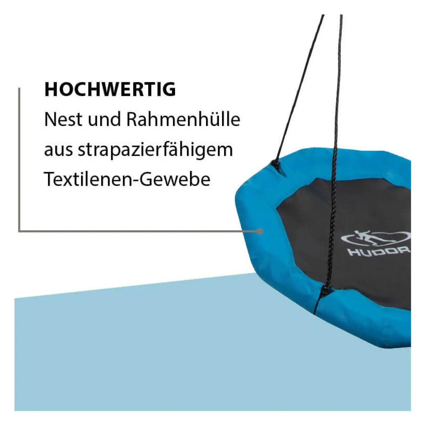 HUDORA Nestschommel Octagon 90