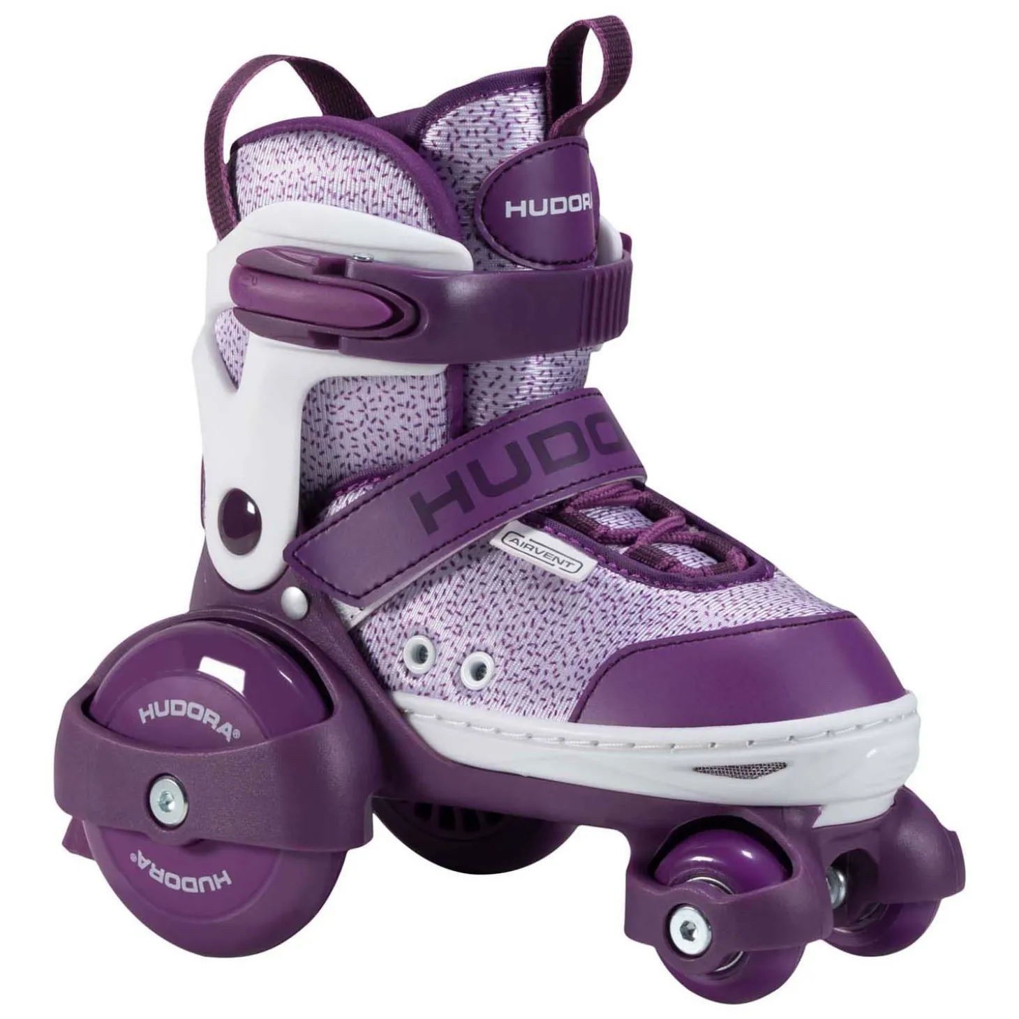 HUDORA Rolschaatsen My First Quad Paars, Maat 26-29