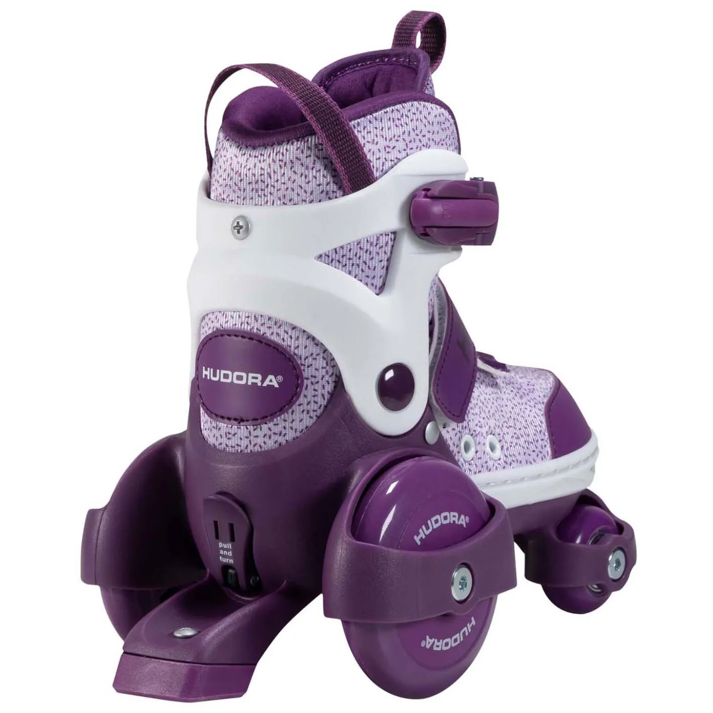 HUDORA Rolschaatsen My First Quad Paars, Maat 26-29