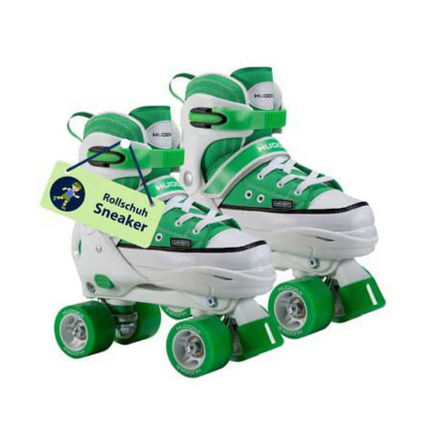 HUDORA Rolschaatsen Sneaker Groen, Maat 36-39