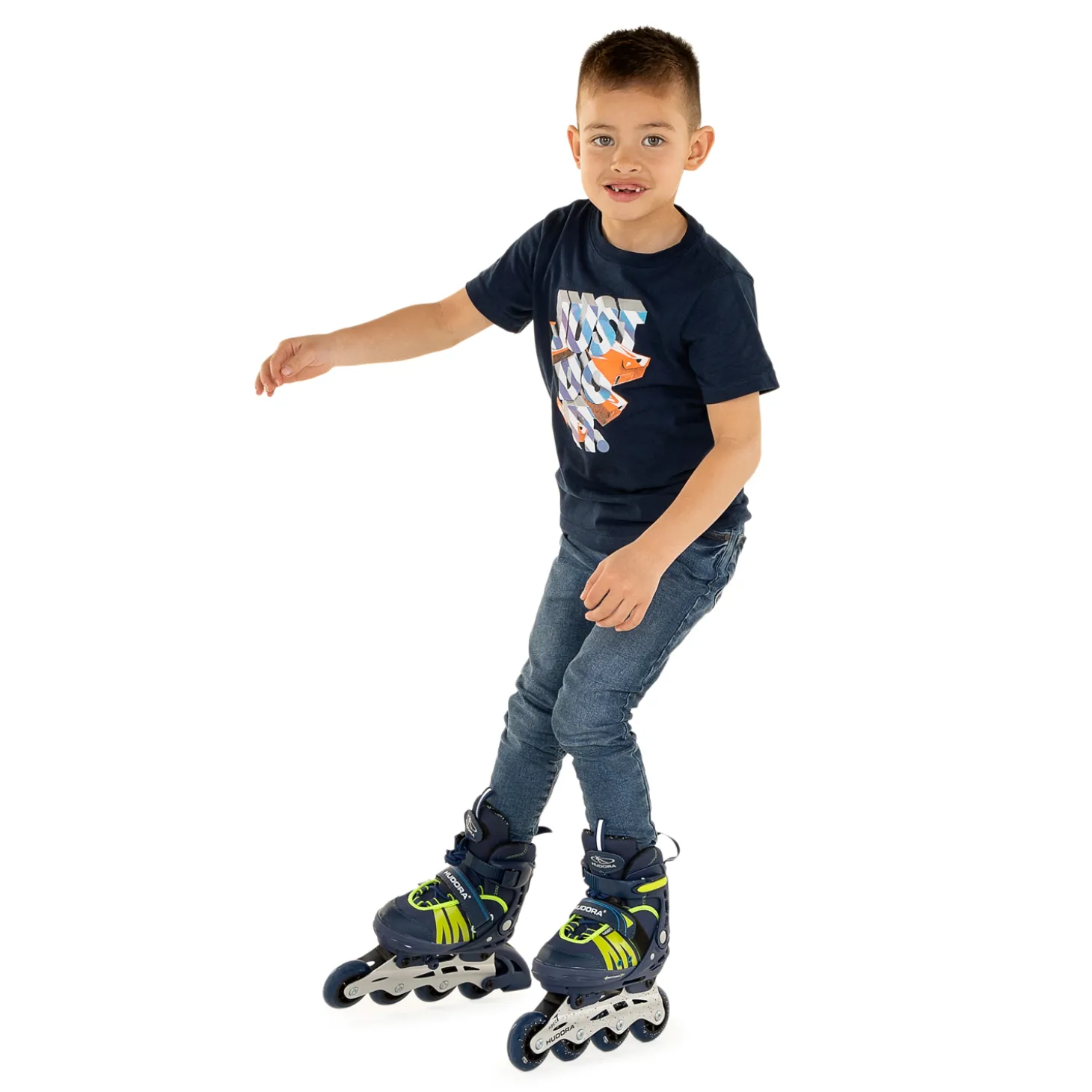 HUDORA Skeelers Comfort Blauw, mt 29-34