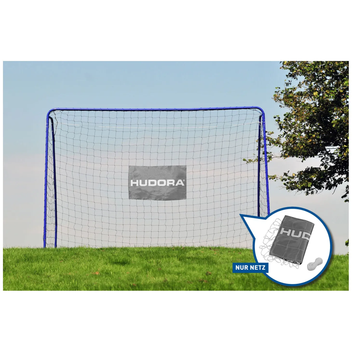 HUDORA Voetbaldoelnet, 213cm