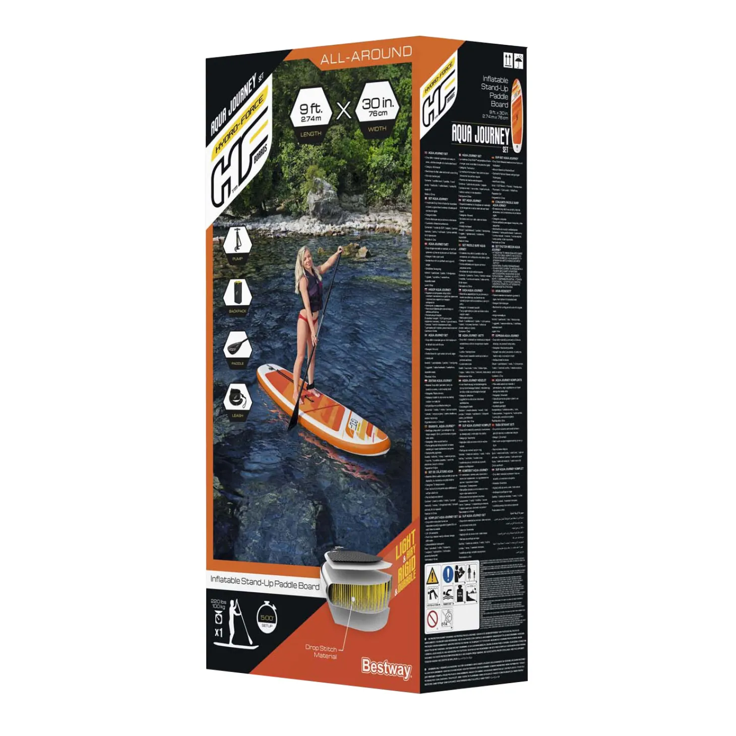 Hydro Force Sup Board Aqua Journey Set