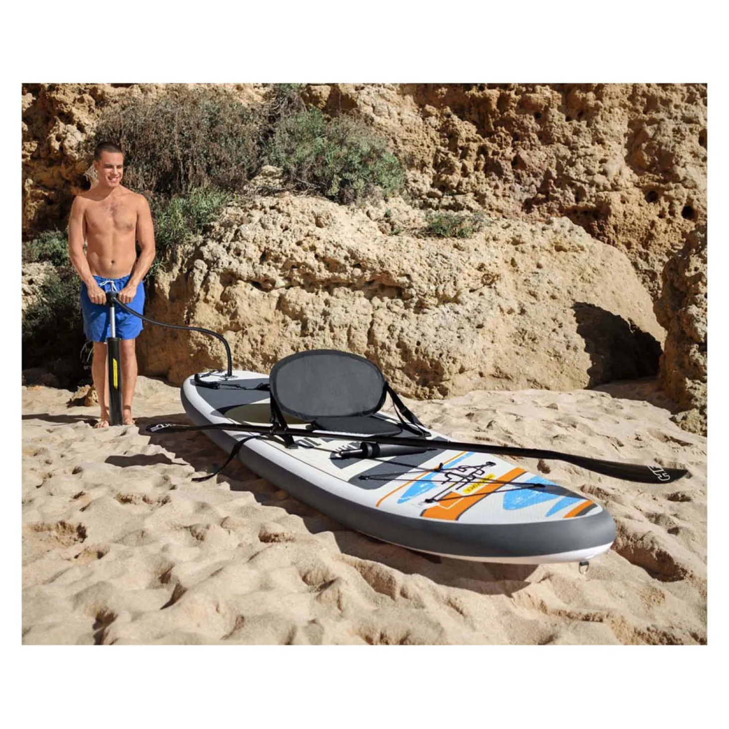 Hydro Force Sup Board White Cap Verwisselbare Set