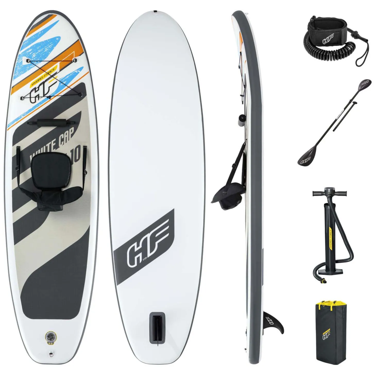 Hydro Force Sup Board White Cap Verwisselbare Set
