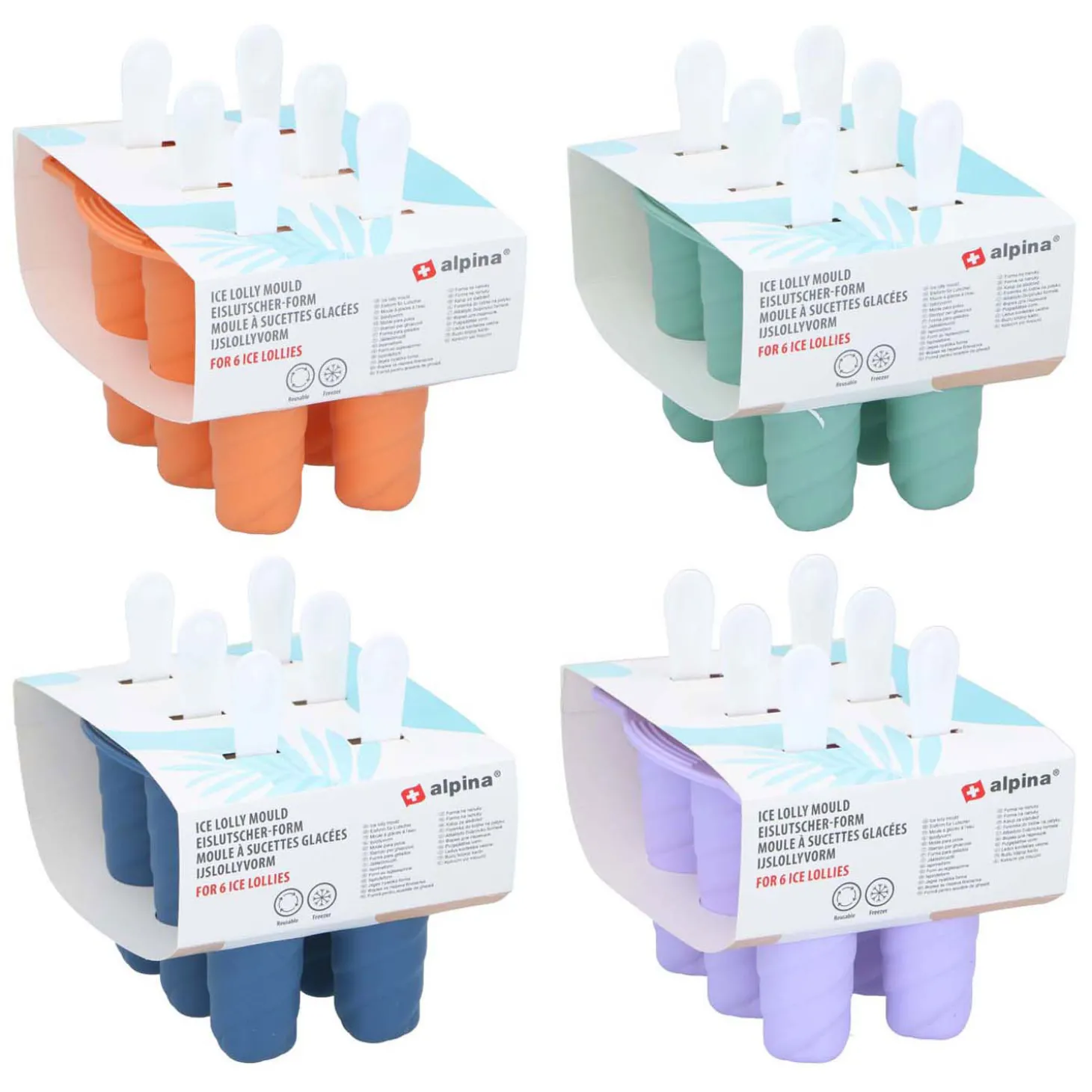 IJslollyvorm, 6 IJsjes