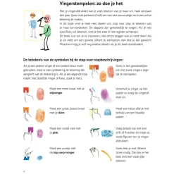 Ik Kan 101 Dingen Tekenen met Vingerverf Hobbyboek