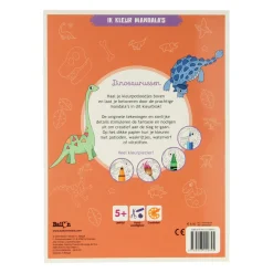 Ik Kleur Mandala's Dinosaurussen