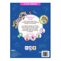 Ik Kleur Mandala's Paarden en pony's - Kleurboek