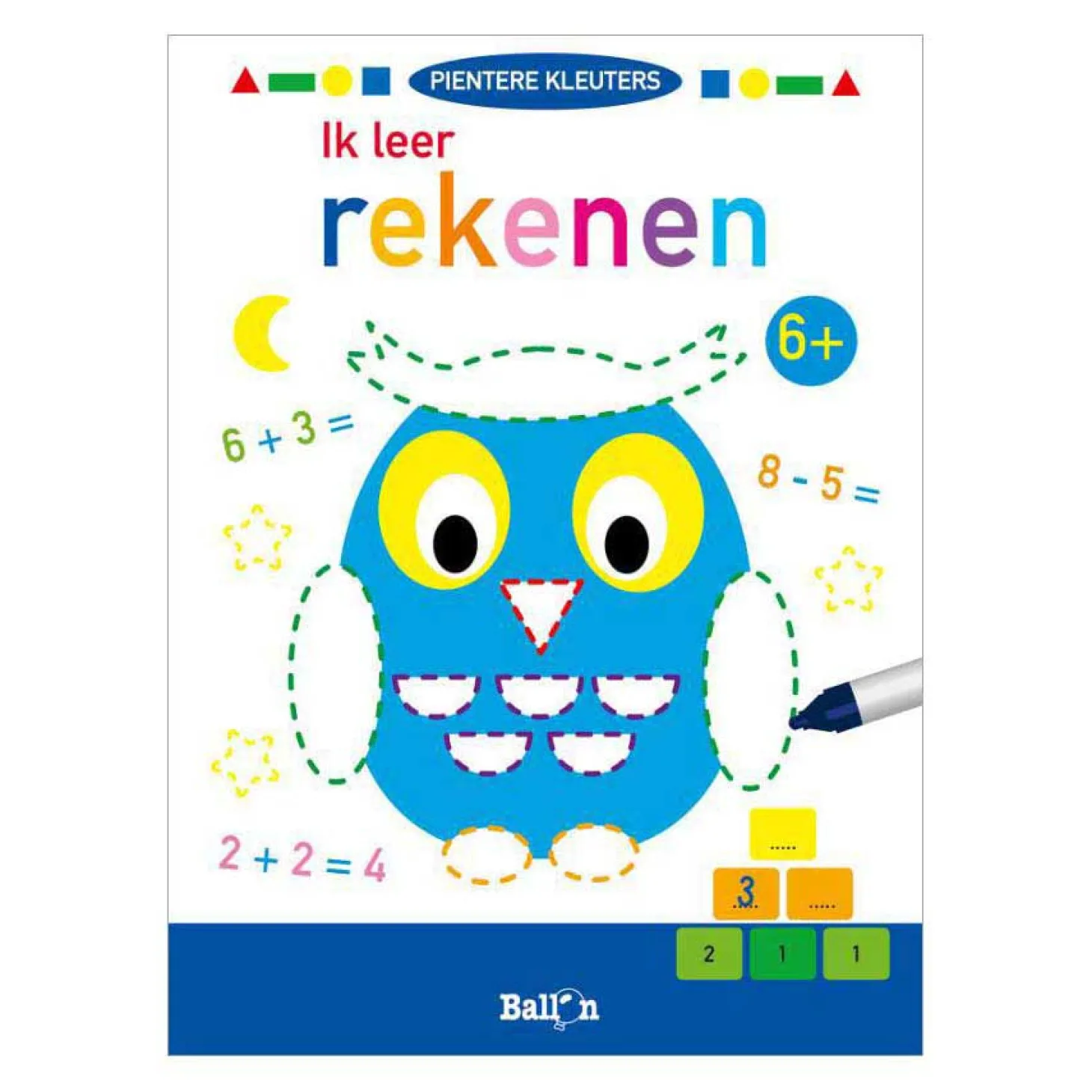 Ik Leer Rekenen Wipe and Clean 6+