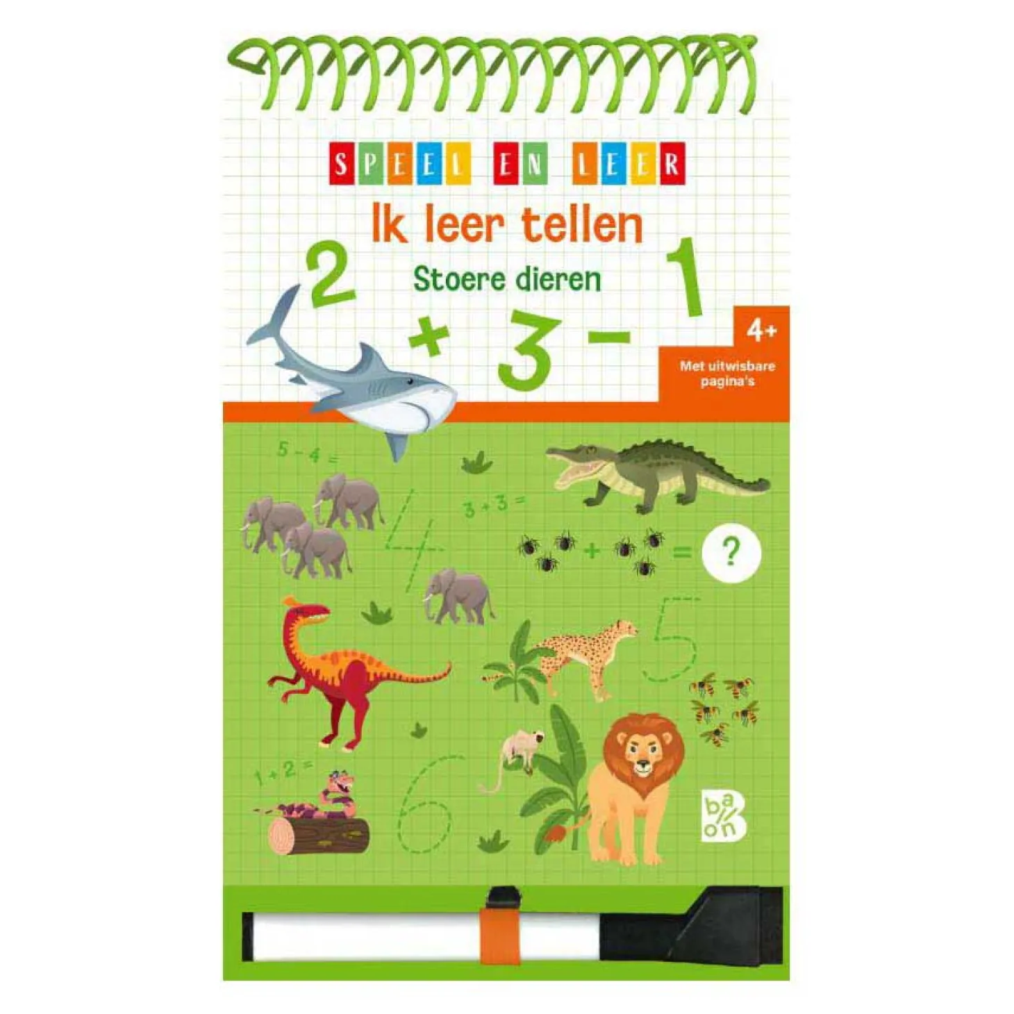 Ik Leer Tellen Stoere Dieren