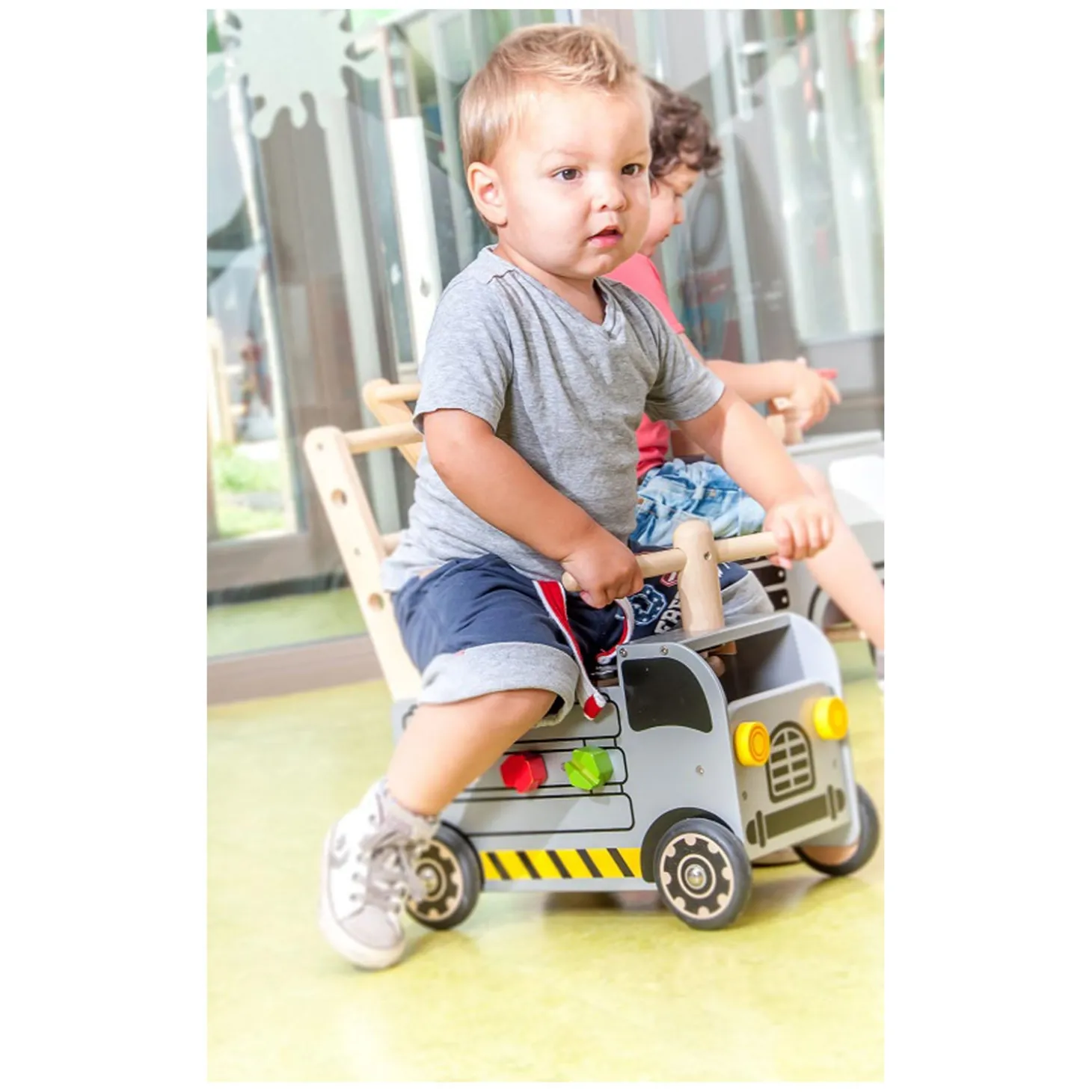 I'm Toy Loop- en Duwwagen Constructie