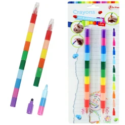 10-in-1 Waskrijt Pen, 2st.