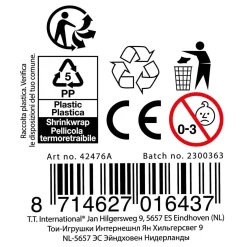 Incredibubble Bellenblaas met Geduldspel, 3st.