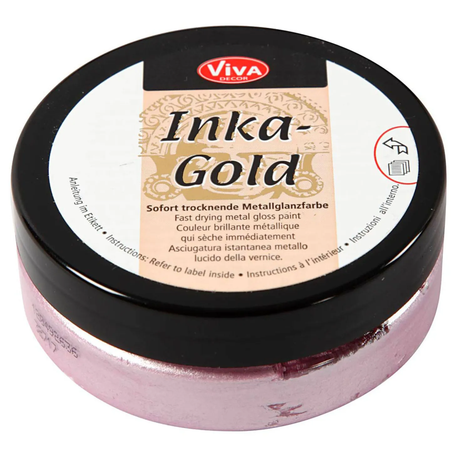 Inka-Gold Glanswax - Rose Quartz, 50ml