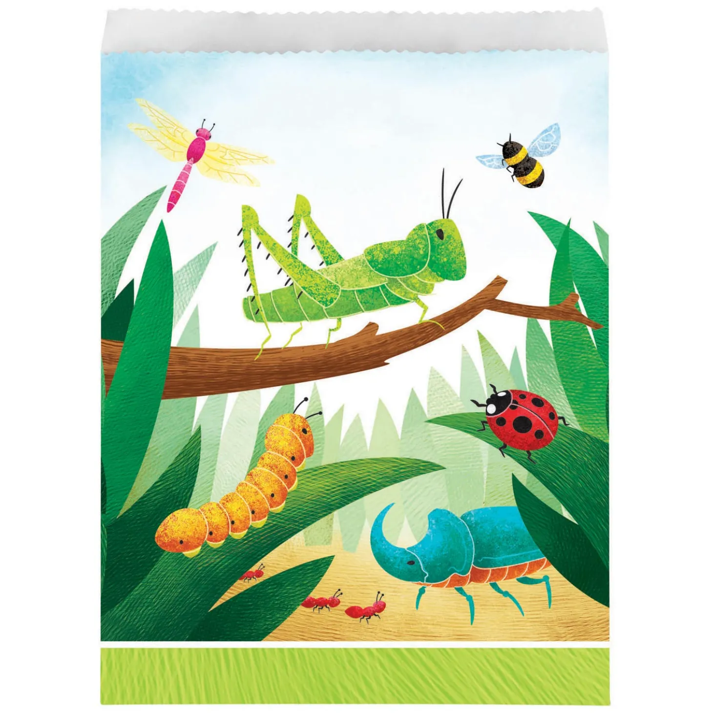 Insecten Uitdeelzakjes, 8st.