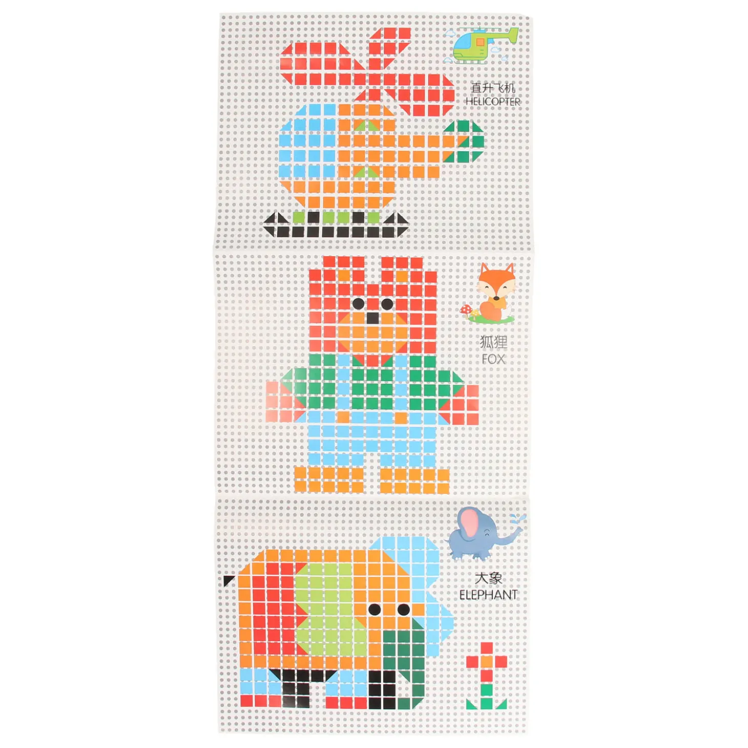 Insteek Mozaïek in Opbergkoffer