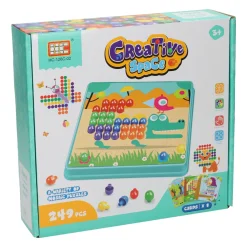 Insteekmozaïek Blauw, 249dlg. (8 kaarten)