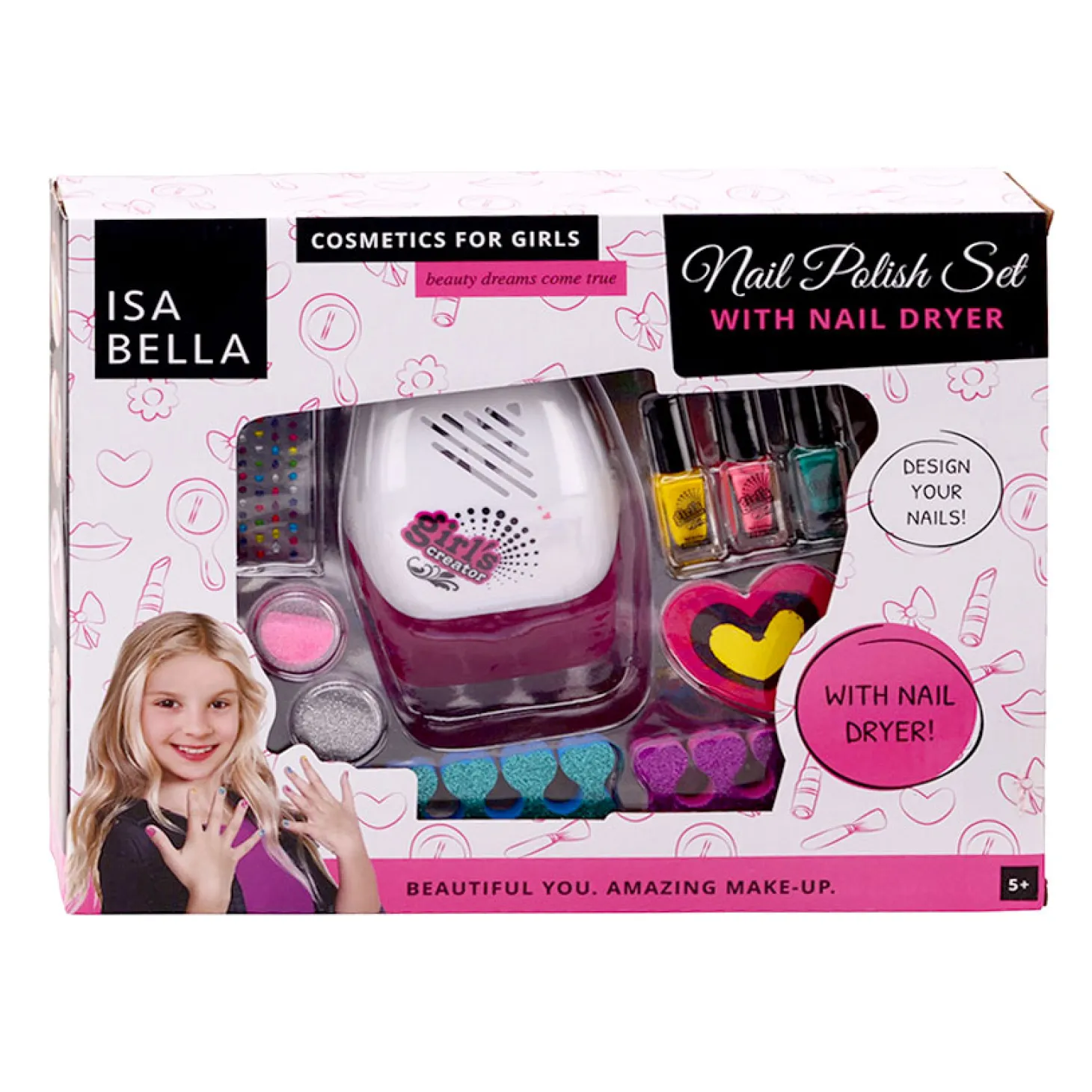 Isabella Nagellakset met Nageldroger