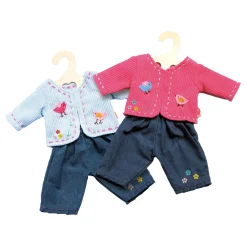 Jack met Spijkerbroek Roze, 28-35 cm