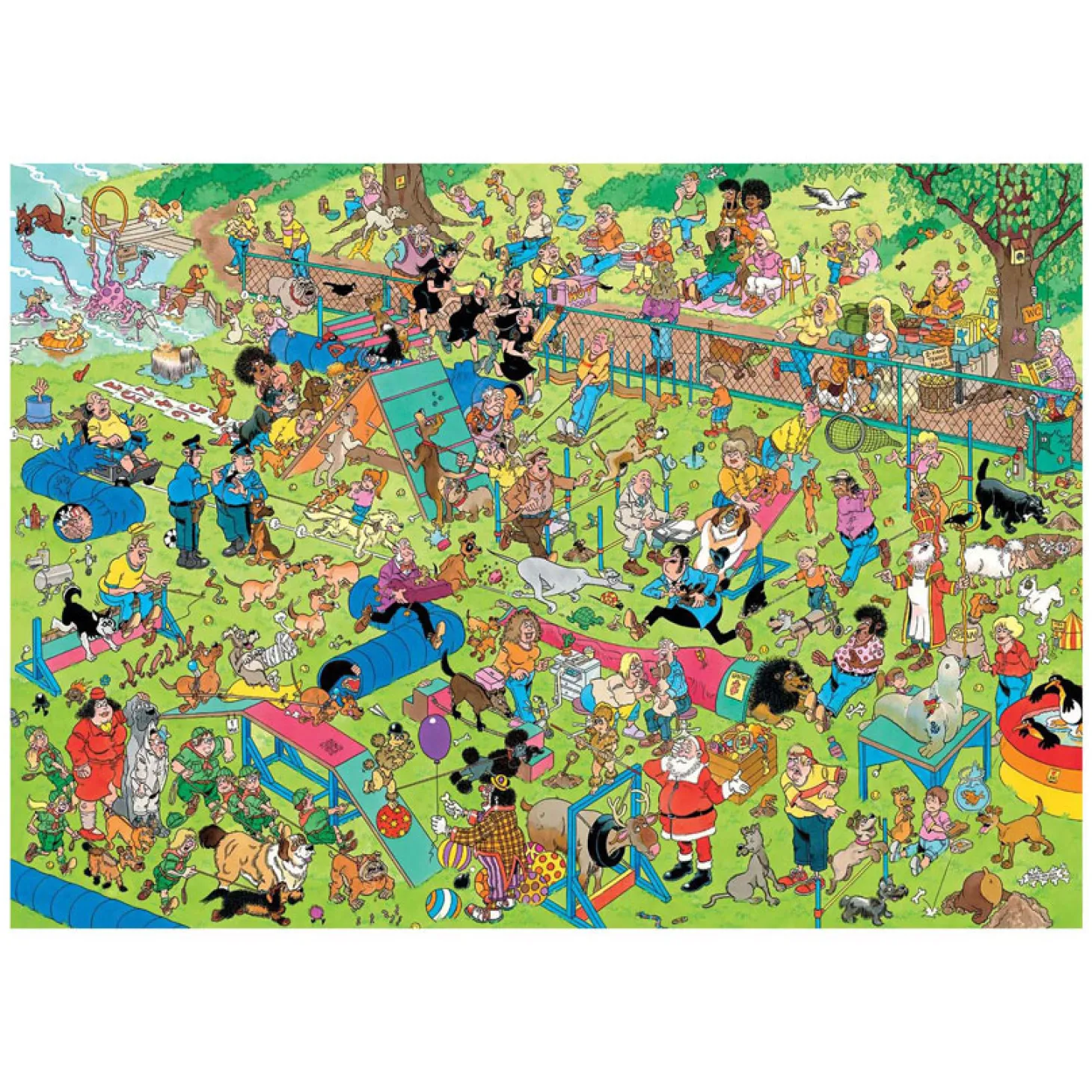 Jan van Haasteren Legpuzzel - Hondenparcours, 1000st.