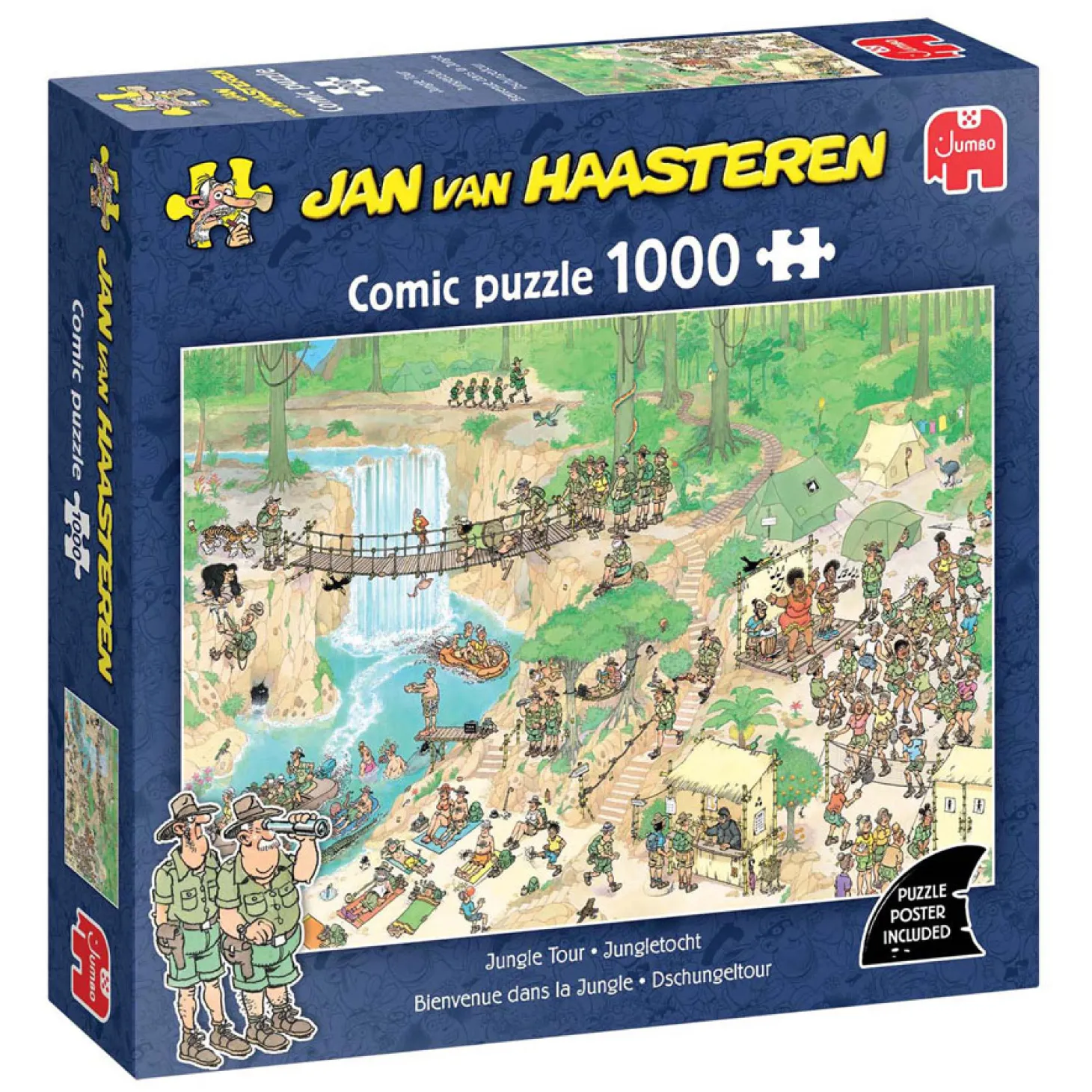 Jan van Haasteren Legpuzzel - De Jungletocht, 1000st.