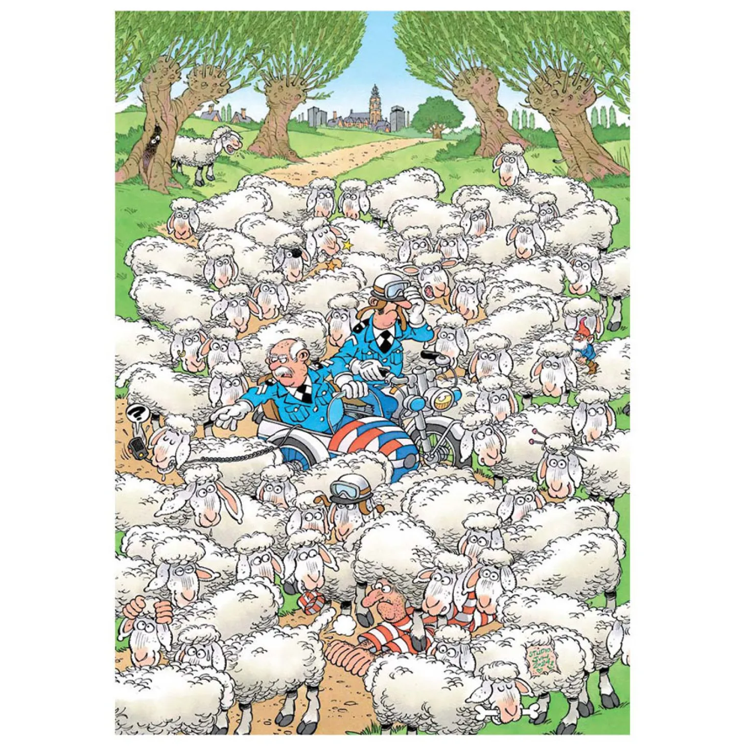 Jan van Haasteren Legpuzzel Expert 7 - Lam gelegd, 500st.