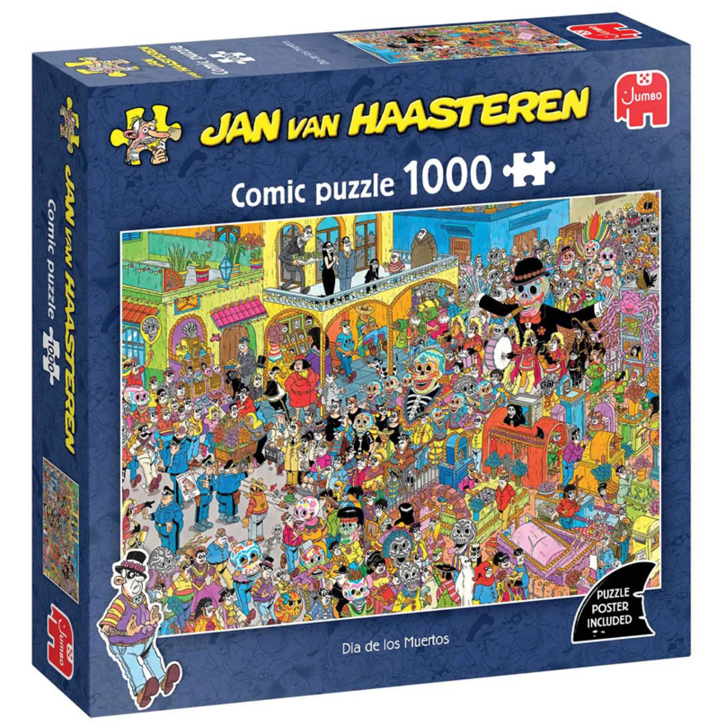 Jan van Haasteren Legpuzzel - Dia De Los Muertos, 1000st.