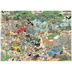 Jan van Haasteren Legpuzzel - 2in1 Safari & Storm, 2x1000st.