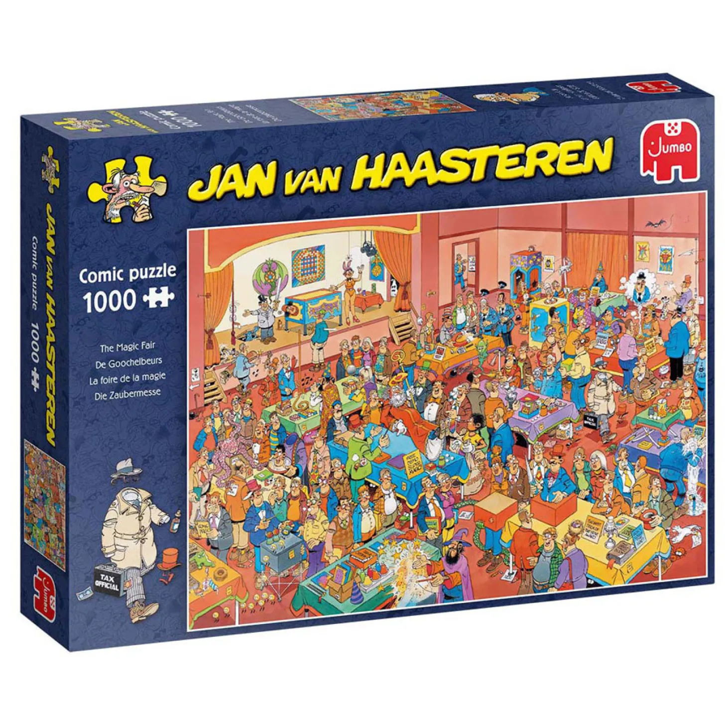 Jan van Haasteren Legpuzzel - De Goochelbeurs, 1000st.