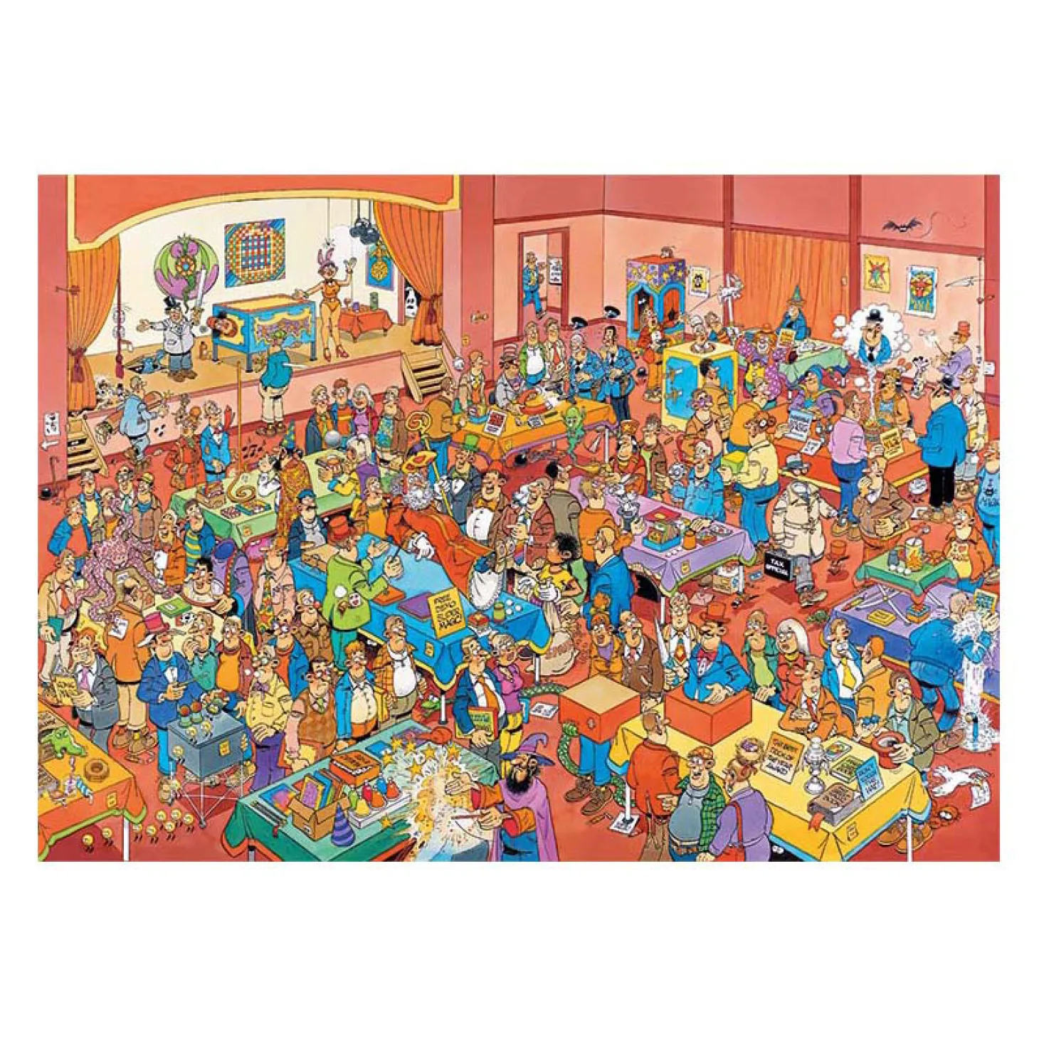 Jan van Haasteren Legpuzzel - De Goochelbeurs, 1000st.