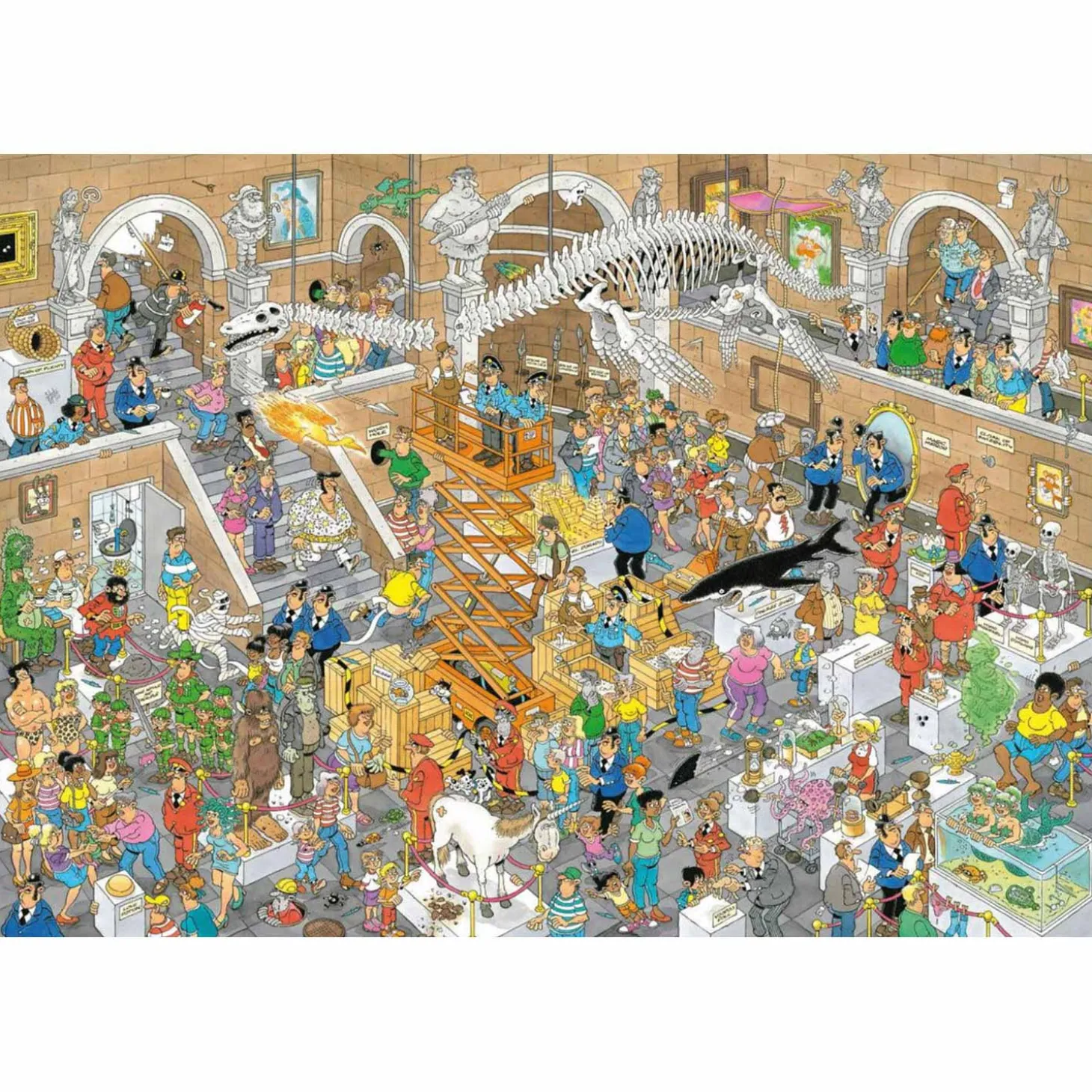 Jan van Haasteren Legpuzzel - Museum, 3000st.