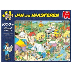 Jan van Haasteren Legpuzzel - Kamperen in het Bos, 1000st.