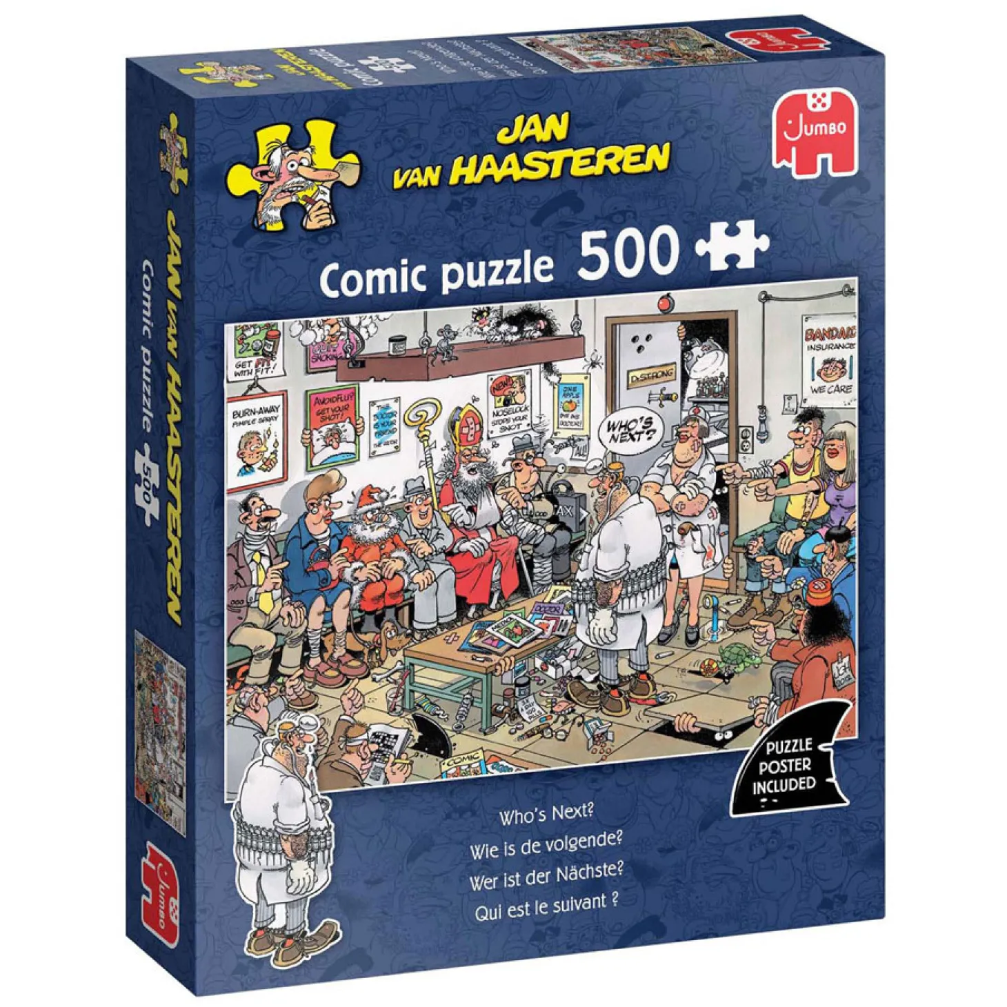 Jan van Haasteren Legpuzzel - Wie Is De Volgende, 500st.