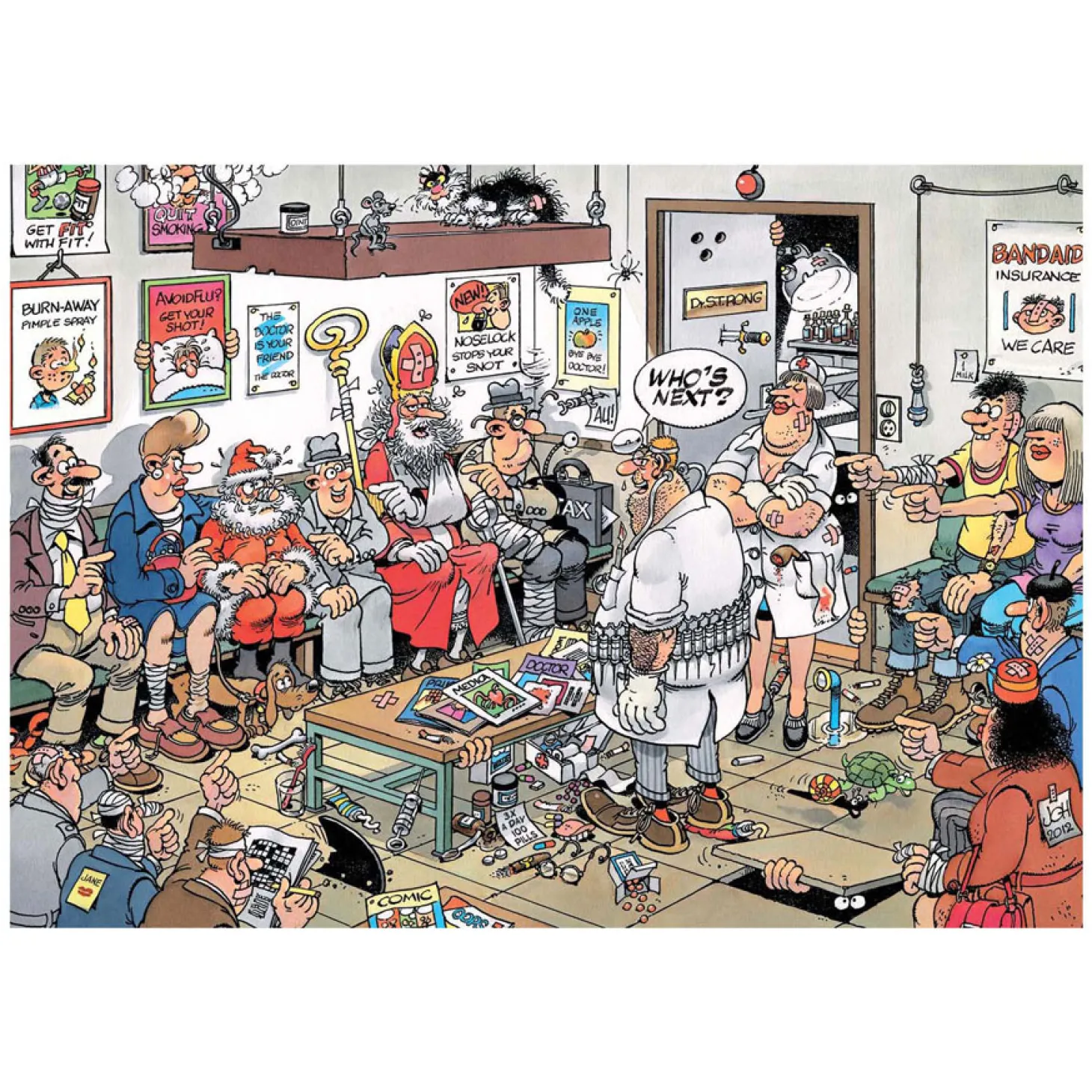 Jan van Haasteren Legpuzzel - Wie Is De Volgende, 500st.