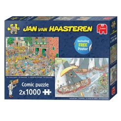 Jan van Haasteren Legpuzzel - Hollandse Tradities, 2x1000st.