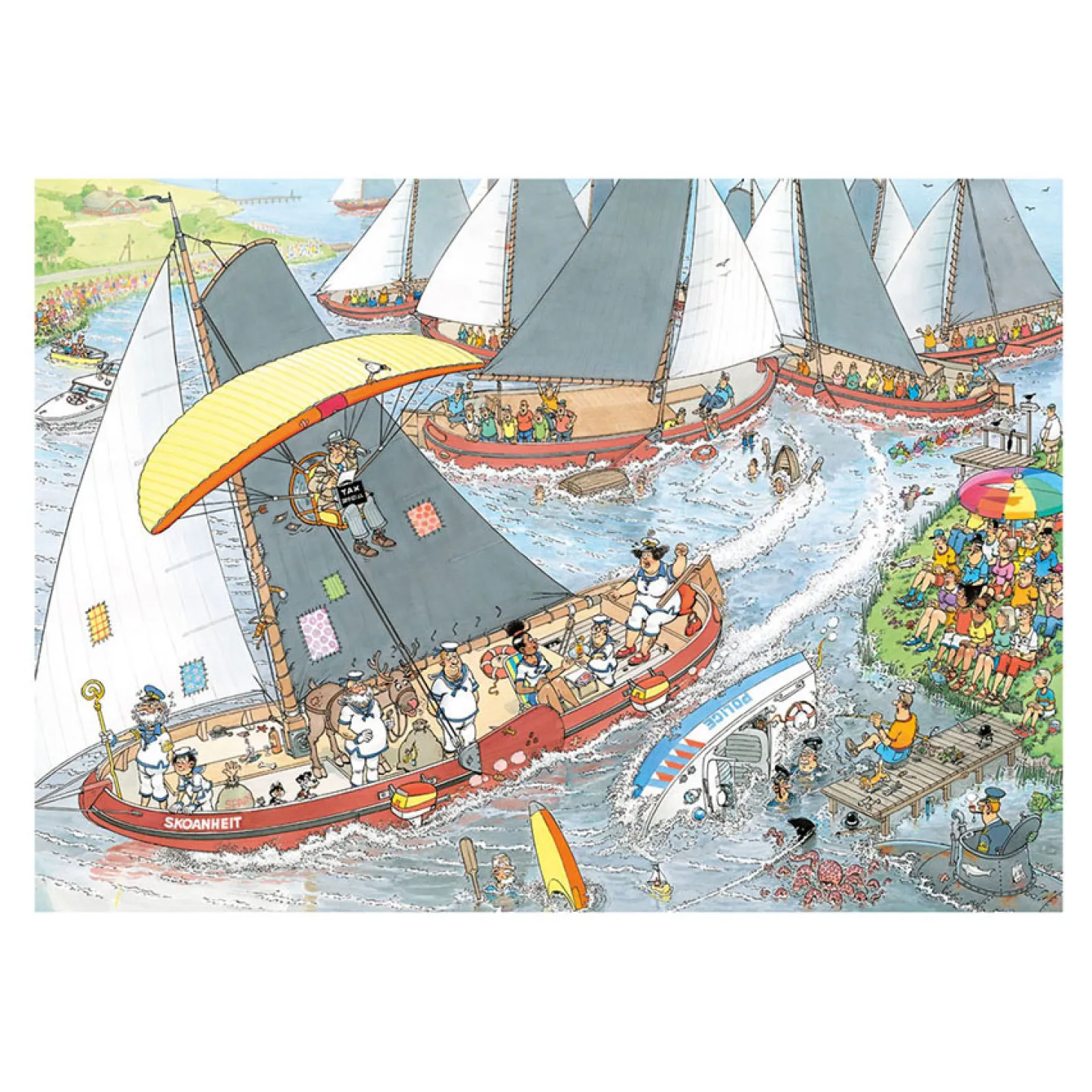 Jan van Haasteren Legpuzzel - Hollandse Tradities, 2x1000st.