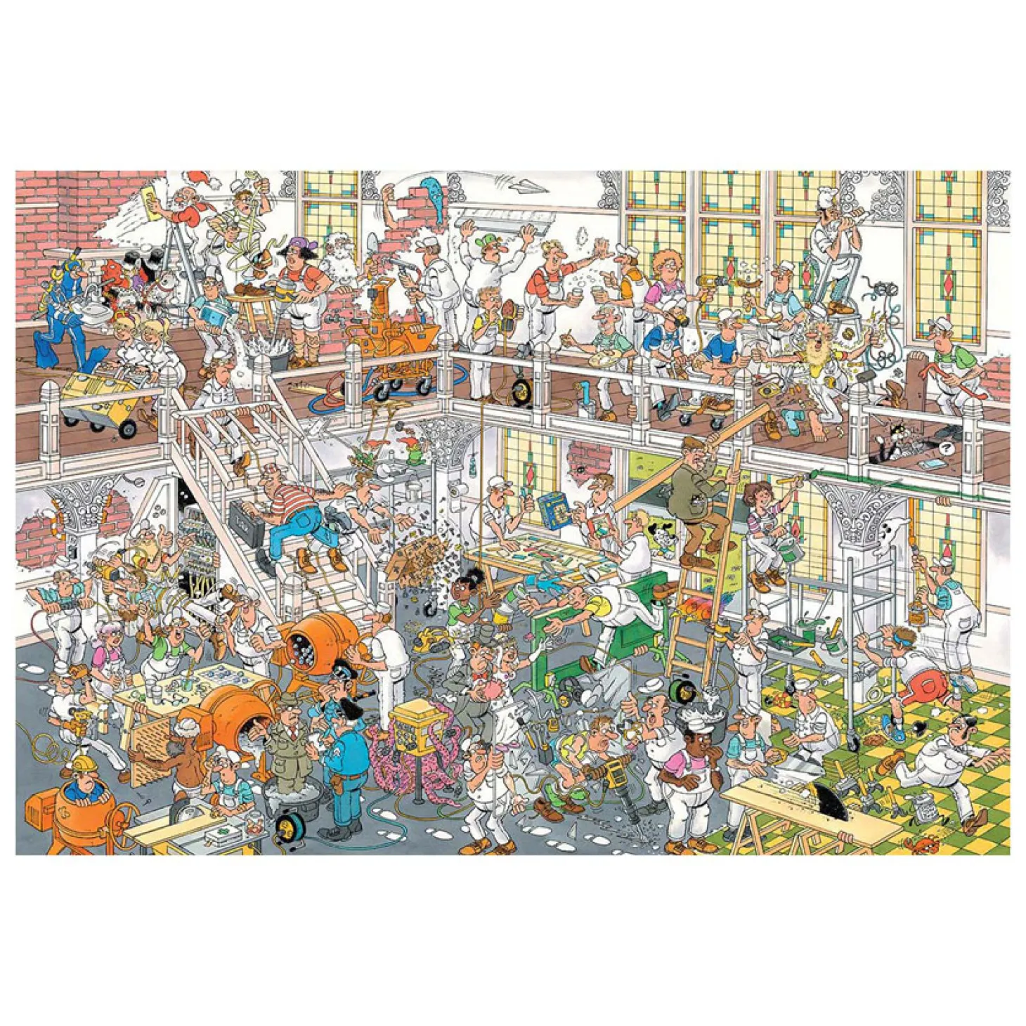 Jan van Haasteren Legpuzzel - De Verbouwing, 3000st.