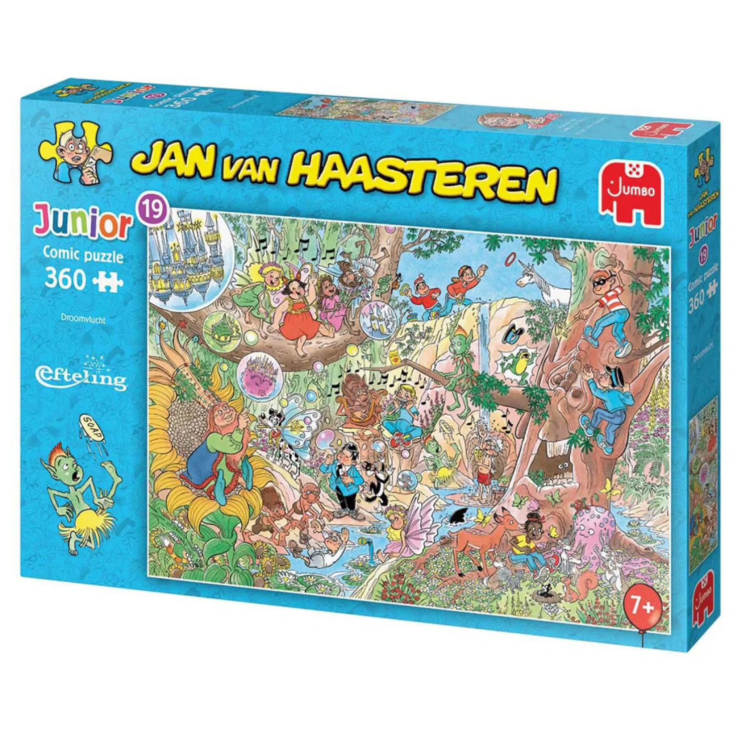 Jan van Haasteren Legpuzzel Junior Efteling Droomvlucht, 360st.