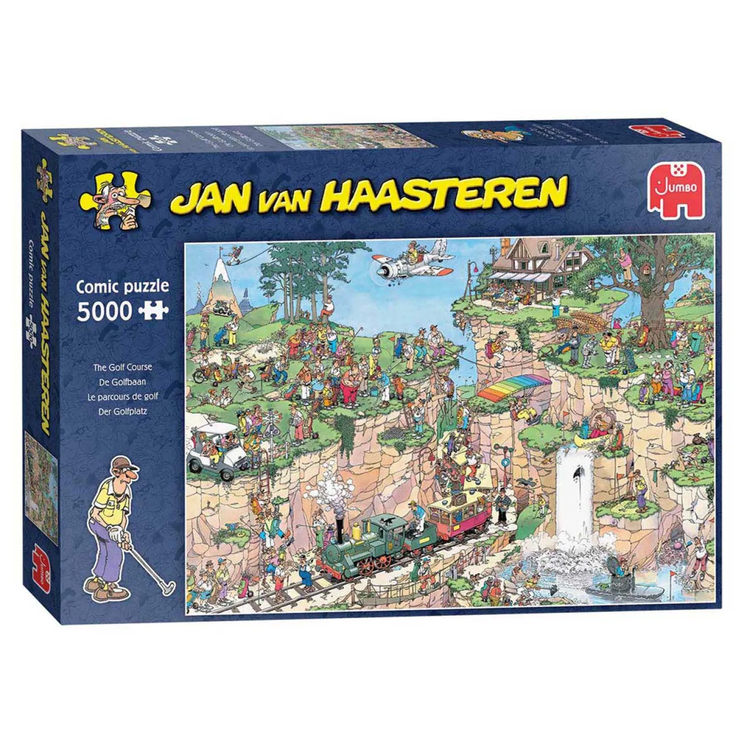 Jan van Haasteren Legpuzzel - De Golfbaan - 5000st.