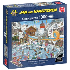 Jan van Haasteren Legpuzzel - Winterspelen, 1000st.