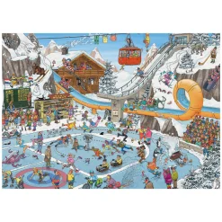 Jan van Haasteren Legpuzzel - Winterspelen, 1000st.