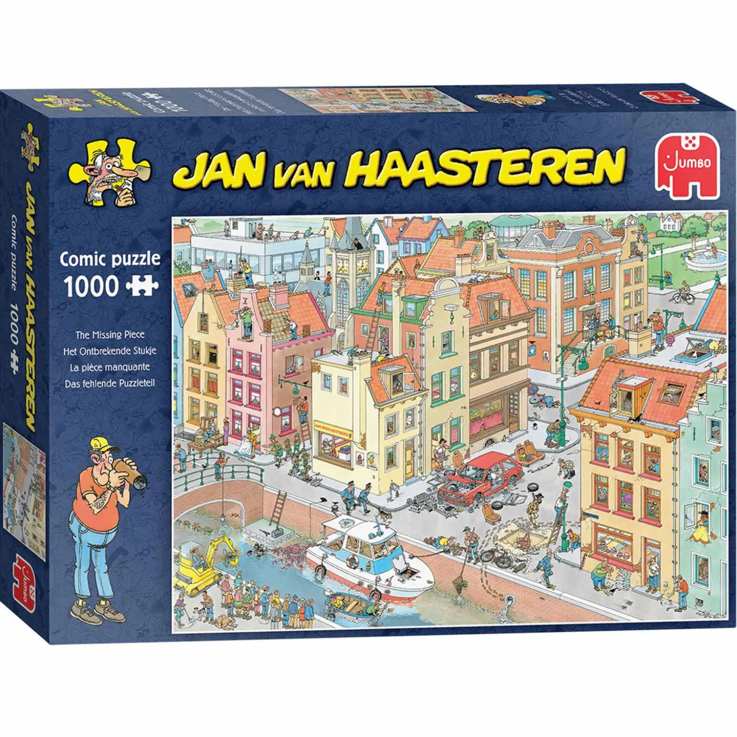Jan Van Haasteren Legpuzzel - Het Ontbrekende Stukje, 1000st.