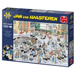 Jan van Haasteren Legpuzzel - De Veemarkt, 1000st.
