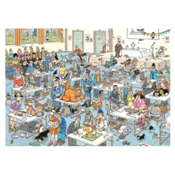 Jan van Haasteren Legpuzzel - Kattenshow, 2000st.