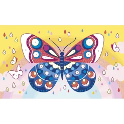 Janod Atelier - Fluor Zandkaarten Vlinders