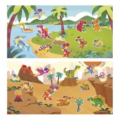 Janod Atelier - Herbruikbare Stickers Dino