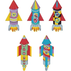 Janod Atelier - Raketten Maken en Inclusief Lanceerstation