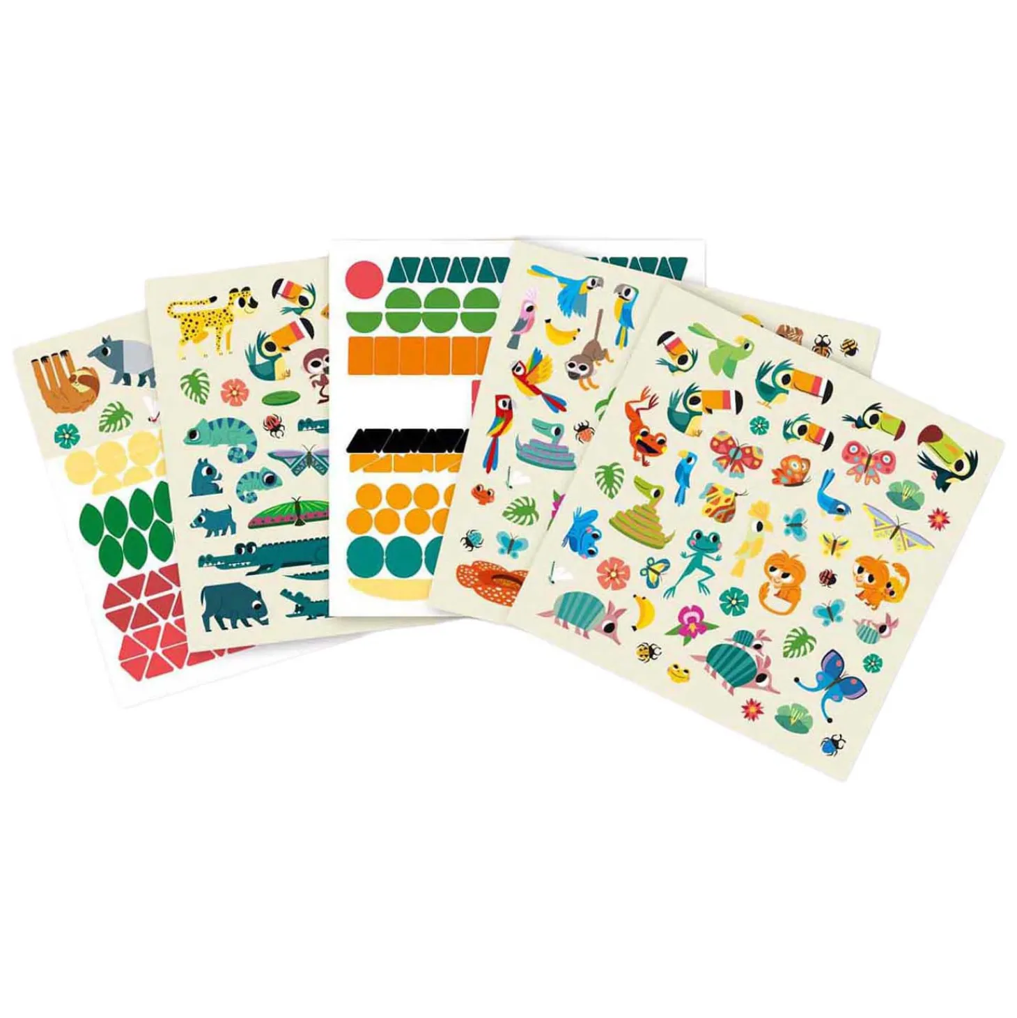 Janod Atelier - Stickers plakken