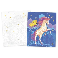 Janod Atelier - Verven op nummer - Eenhoorns